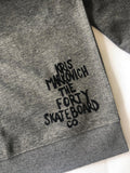 Kris Markovich X Forty "Only The Lonely" Mens Grey Zipped Hood