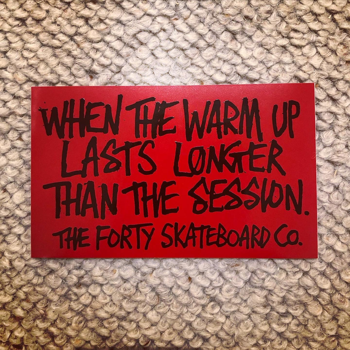 Session Sticker Pack By Fos – fortyskateboardco