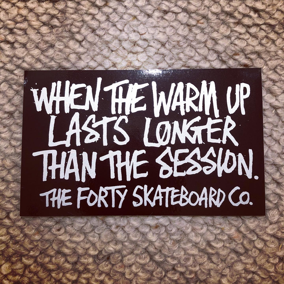 Next Session Sticker Session Sticker Pack By Fos – fortyskateboardco