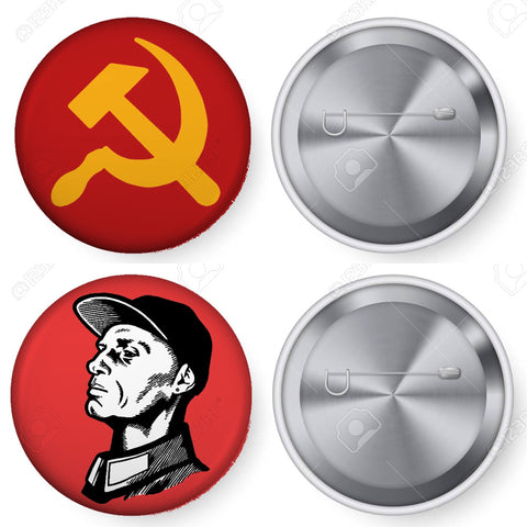 Dan Cates Soviet Pin Badges