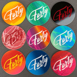 Forty OG Tie-Dye Stickers