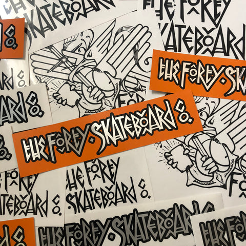 Mark Burrows X Cubic Forty Sticker Pack