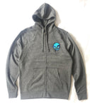 Kris Markovich X Forty "Only The Lonely" Mens Grey Zipped Hood